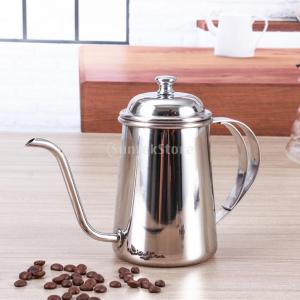 650ml ステンレス製 コーヒーポット ティーケトル グースネック