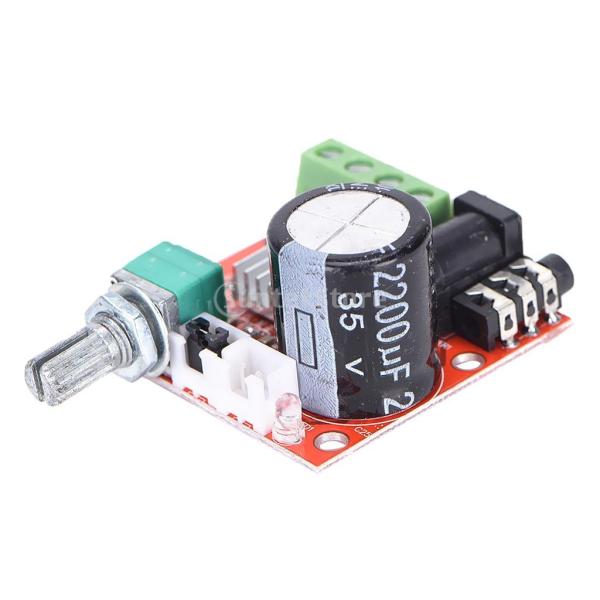 アンプ 12V Hi-Fi PAM8610 オーディオ ステレオアンプ 2X10W デュアルチャンネ...