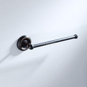 高品質 タオルバー タオルリング 全7タイプ レトロ ブラック