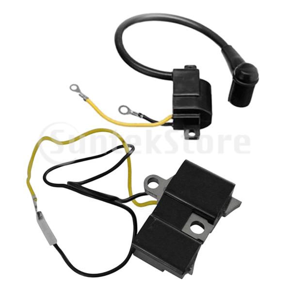 Husqvarna 61 66 162 266チェーンソー用2x OEM交換イグニッションコイルモジ...