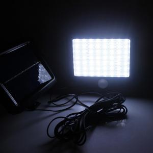 ソーラーLEDドアウォールライトPIRモーションセンサー屋外56LED