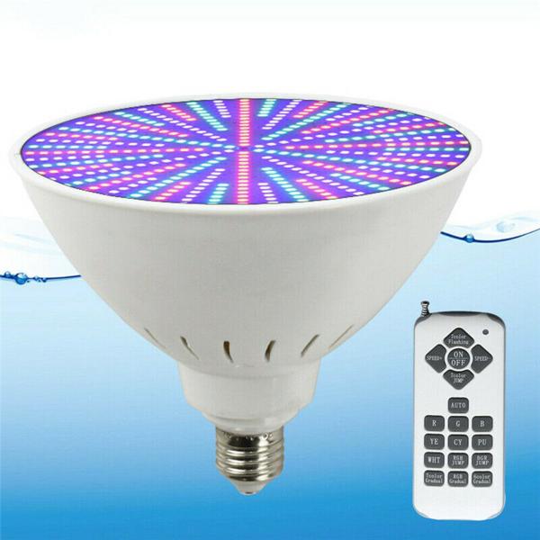 RGB LEDプール電球の交換(リモコン器具付き)12V 45W