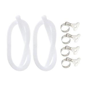 交換のための地上プール、プールの交換ホース1.25 インチ直径、59インチ