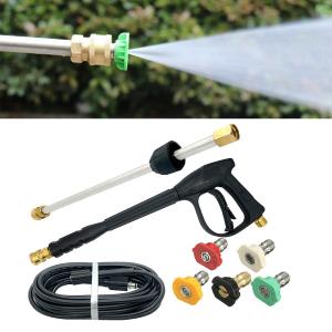 HAIGE（ハイガー） 高圧洗浄機用 オプション品 高圧ホース（オス、メス