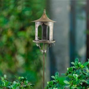 庭の装飾のための防雨立ち鳥の餌箱の餌の鳥の餌付けステーション｜stk-shop