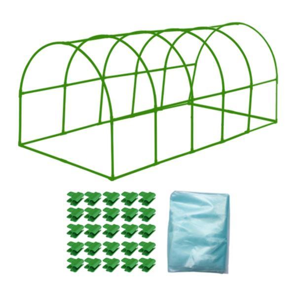 ガーデン温室 簡単設置 冬用設備 パティオ屋外用 果物 250cmx80cmx90cm