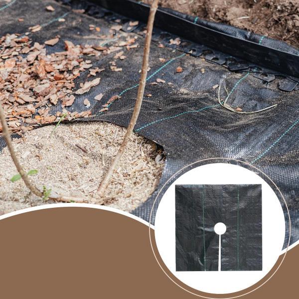 防草シート 簡単設置 通気性 頑丈 厚手 ガーデニングマット 80cm