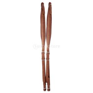 ストラップ PUレザー製 長さ調節可能 16ー120ベースのアコーディオン用