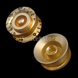 楽器パーツ ギター用 アクリル コントロールノブ 音量