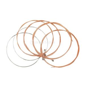 6個セット アコースティックギター ギター弦 ストリング