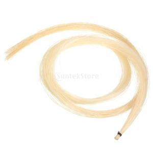 1ハンク 78cm バイオリン弓の毛 馬の尾