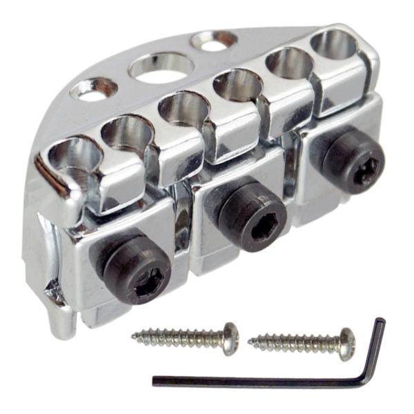 ヘッドレスエレクトリックギターアクセサリー適用 ギター ストリング ロック ナット 42mm  全2...