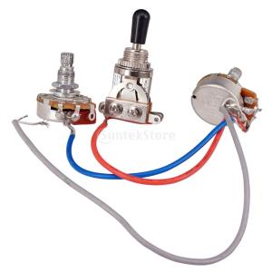 メタル  銅 プラスチック エレキギター 回路配線 ハーネス