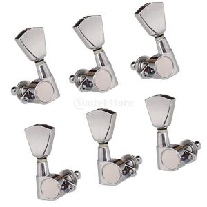 亜鉛合金 ストリング チューニングペグ チューナー 3R3L アコースティックギター アクセサリー