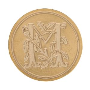 ワックス 封印 封蝋 印鑑 A-Z アルファベット スタンプ