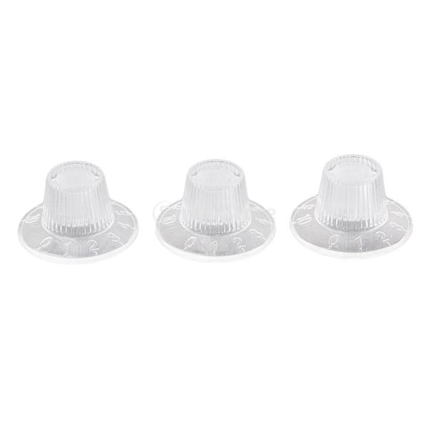 Non-brand アクリル トーンコントロールノブ  ボリュームコントロールノブ アンプ用 ギター...