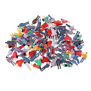 約100個 プラスチック 人モデル フィギュア ミニチュア