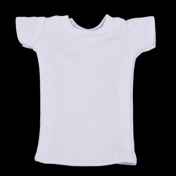 1/6女性ボディトップTシャツ半袖12インチJIAOUDOLLフィギュアホワイト