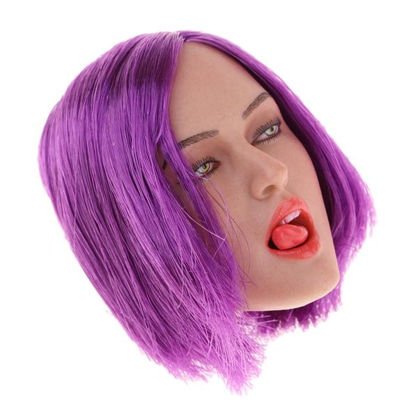 Phicen / Kumik用1/6スケール女性ヘッドスカルプチャースカルプト12インチアクションフ...