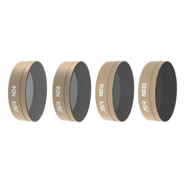 DJIOsmoアクションカメラ用4ピース/個カメラレンズフィルターND4ND8 ND16 ND32