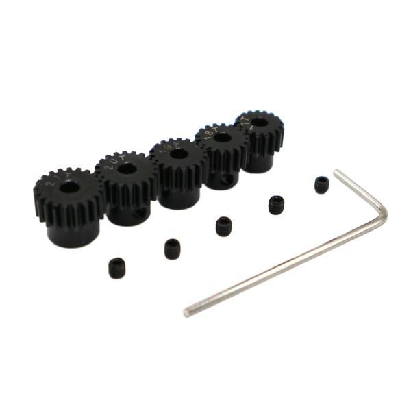 48P 3.17mm 17T 18T 19T 20T21TピニオンギアなしRCカーブラシブラシレスモ...