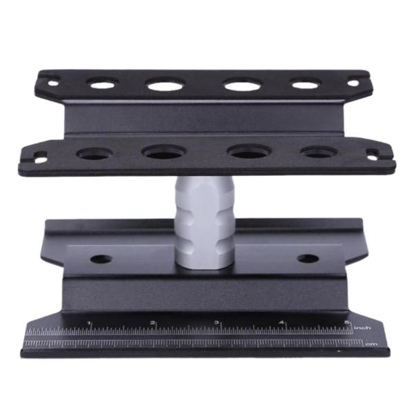 1/10 1/8 1/16 RC車両用RCカー修理ステーションメンテナンススタンドブラック