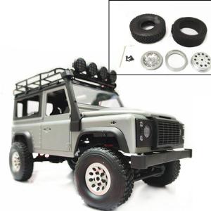 MN D901 / 12スケールモデルおもちゃのトラックの車のアセンブリチタン用RCカーアップグレードタイヤタイヤ