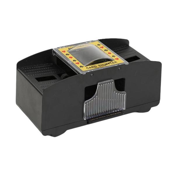 クラブ2デッキ用カードシャッフラーディーラーディスペンサーバッテリー＆USBAccsカジノトレーディ...