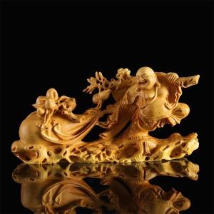 11.5cmの小さな仏舎利塔縁起の良い彫刻塔奉献された装飾品 : HiFlyshop