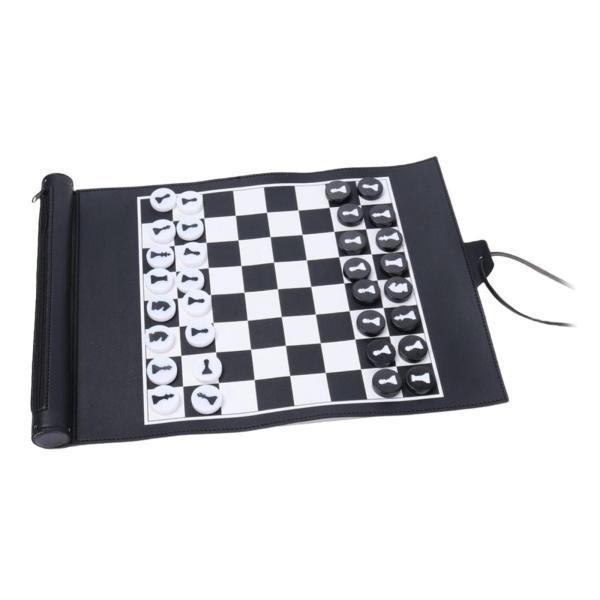 初心者、キッズファミリーティーンのためのPUレザークラシックチェスセットボードゲーム