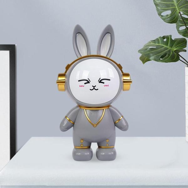 クリエイティブな貯金箱 宇宙飛行士のおもちゃ クリエイティブな貯金箱 スペーステーマ グレー用