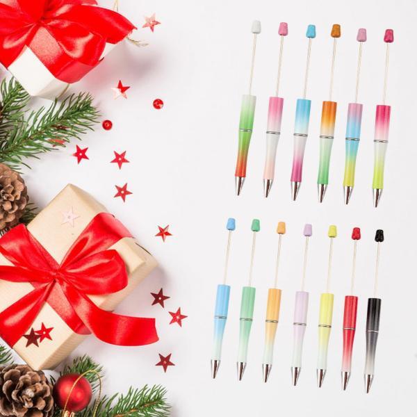 13本クリエイティブビーズペン、クラフトペン、ビーズボールペン、書き込み、描画、ジャーナリング、試験...