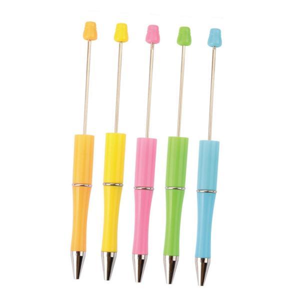 クリエイティブビーズペン 1.0 ミリメートルボールペン試験用 DIY 作成ギフト描画 5 個 1....