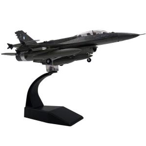 合金 1/72 F16 戦闘機、ディスプレイスタンド付きダイキャストモデル、本棚カフェ用のお土産レトロ飛行機モデル｜STKショップ