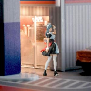 タケダ（takeda） ジオラマ人形 1/64 3Dカラー 10Aセット 55-0060