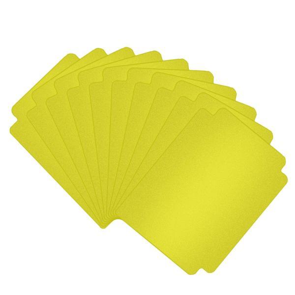 10個のトレーディングカードディバイダー カードページディバイダー カードデッキボックス ゲームカー...