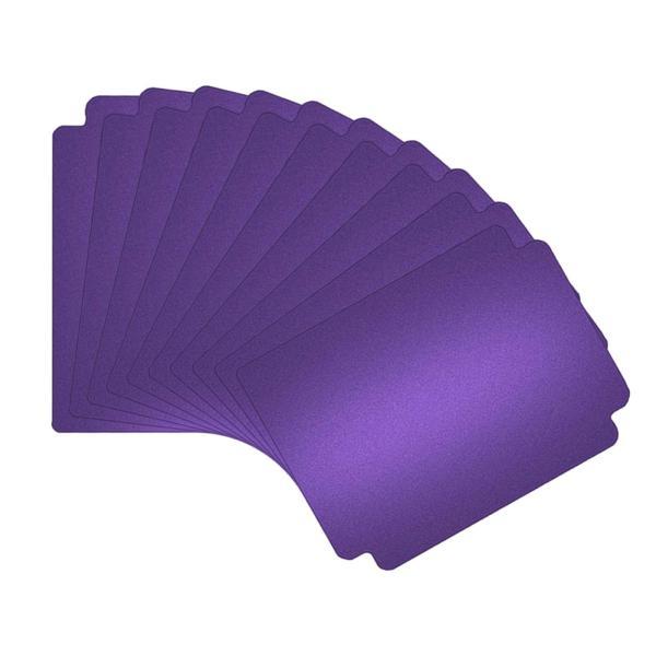 10個のトレーディングカードディバイダー カードページディバイダー カードデッキボックス ゲームカー...