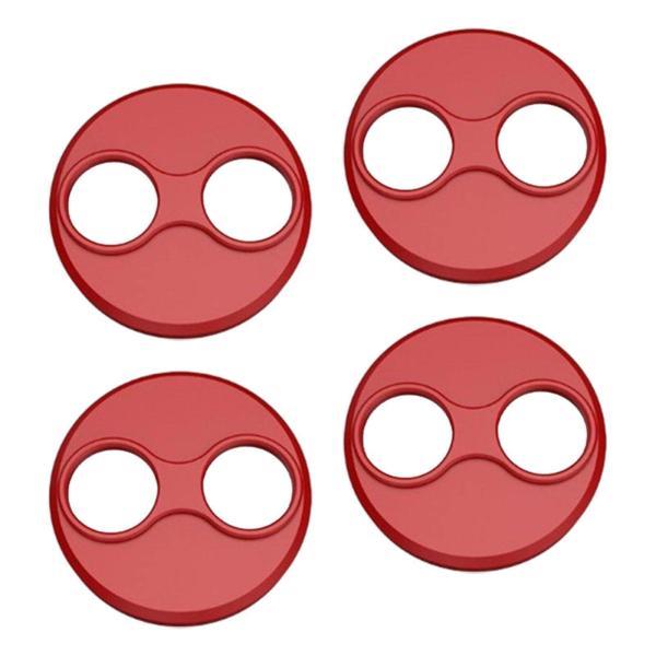 4x モーター保護カバー 耐久性 防水 ミニドローン用 Mini  アタッチメント レッド