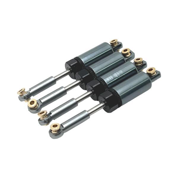 4x メタルショックアブソーバースペアパーツメタルアップグレード 14301 14303 1/14ス...