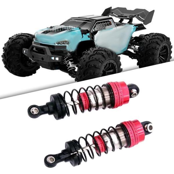 2x RCカーショックアブソーバー 油圧ショックアブソーバー 取り付け簡単 スペアパーツアクセサリー...