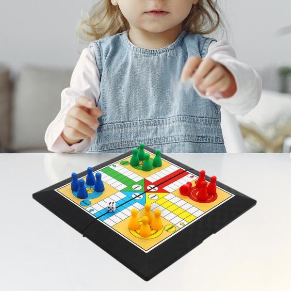 Ludo クラシックおもちゃボードゲーム、旅行ファミリーゲーム マルチプレイヤーインタラクションおも...
