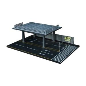 BM CREATIONS 1/64 ジオラマシティ 003 キャンプ場 オレンジ