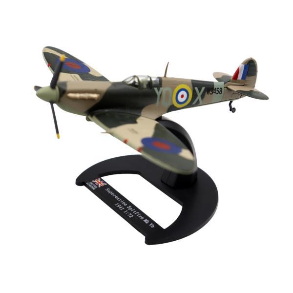 1:72スケールモデル航空機合金スピットファイアファイターテーブルオーナメントディスプレイパーティー...