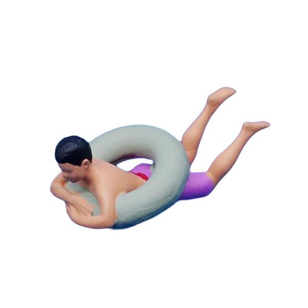 1/64スケール ジオラマフィギュア 塗装済み マイクロランドスケープレイアウト ドールハウス装飾用...