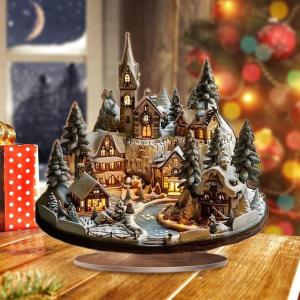 クリスマスデコレーションギフトデスクトップデコレーションテーブルリビングルームホリデーB
