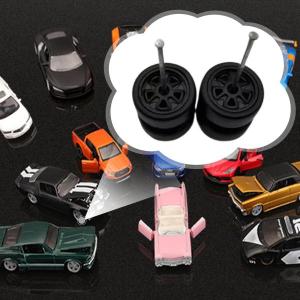1/64 RCカー用ホイールとタイヤ2個入り ...の詳細画像5