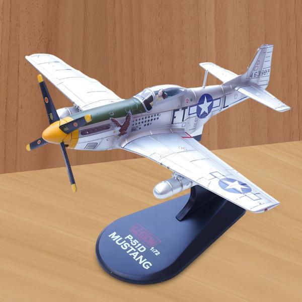 1/72スケール P- 戦闘機モデルオーナメント コレクター向けデスクトップデコレーション 航空機モ...
