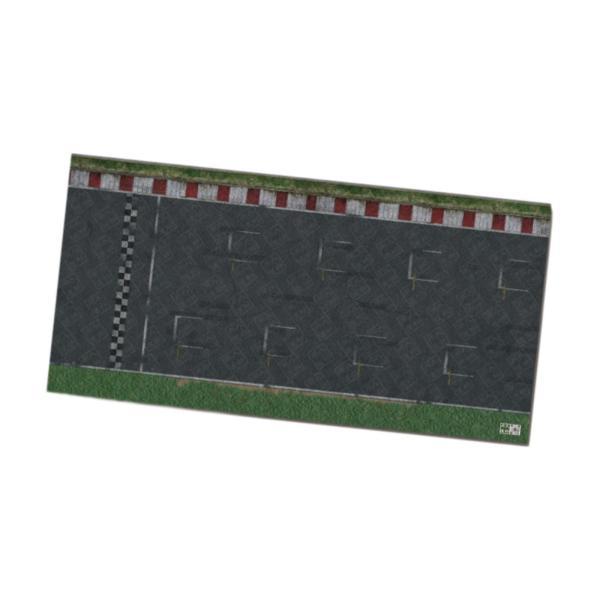 1/64 駐車場パッドマットレイアウトショーレイアウトモデルカーガレージシーンマットアンティーク調