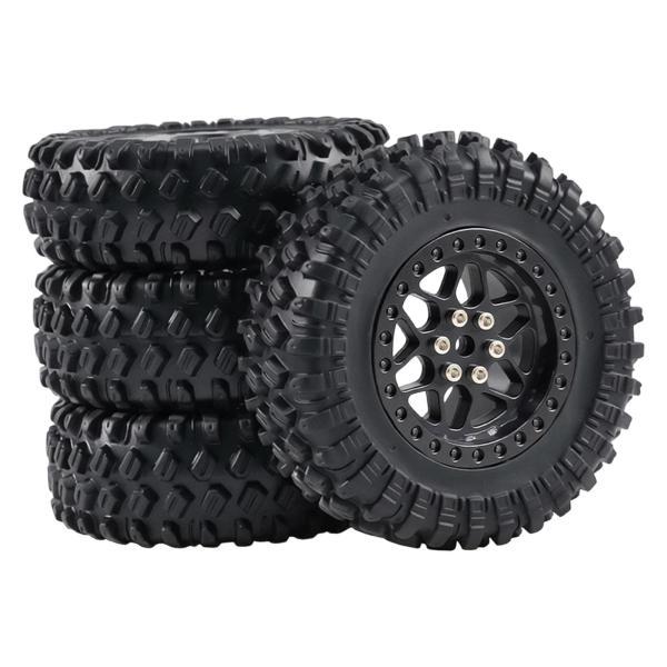 4個入り 1/12 1/16 RCカー用ホイールとタイヤ 頑丈なアクセサリー B14 MN99S D...