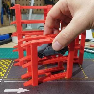 1/64スケール カーディスプレイスタンド ガ...の詳細画像1